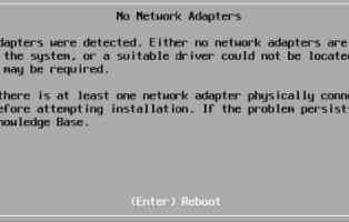 Solved : “No network adapters were detected” Installing VMWare ESXi 5.1 On Dell Power Edge