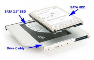Tips Menambahkan Harddisk Pada Notebook